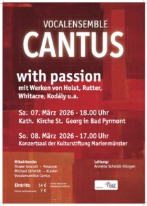 Cantus Plakat März 2025 Kopie